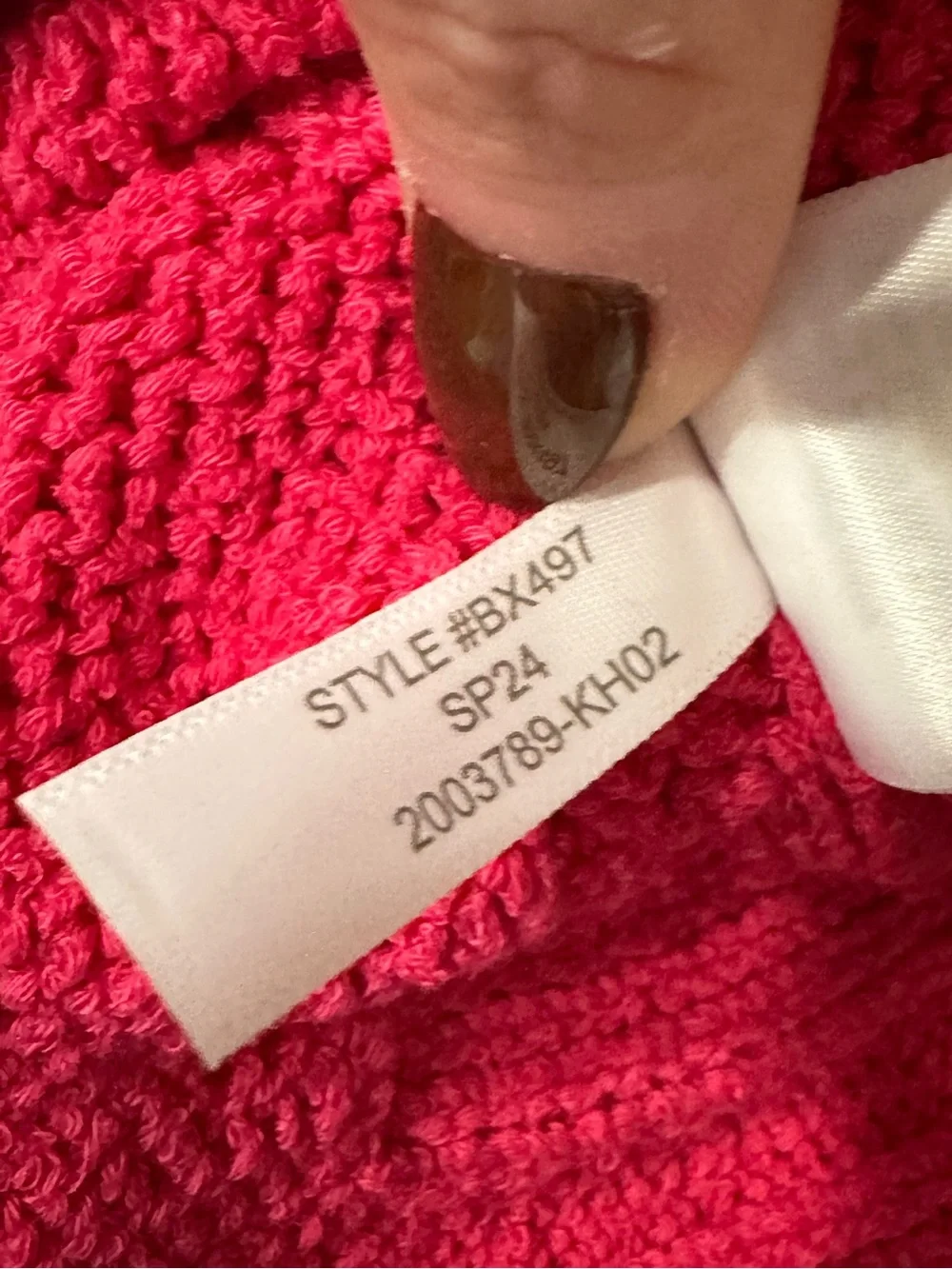 J Crew Relaxed Crewneck Beach Sweater Radiant Shock Pink Medium